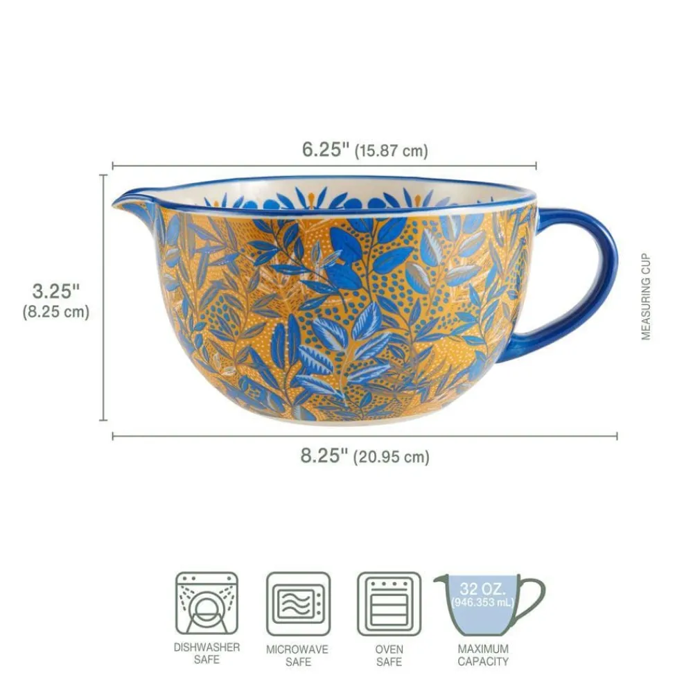 Fitz and Floyd Madeline Mixing Bowl, 1 QT- Bakeware