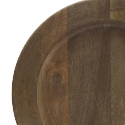 Gourmet Basics® Mango Wood Set of 4 Charger Plates- Decor