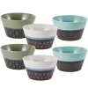 Pfaltzgraff® Marcus Conical Set of 6 Soup Cereal Bowls, Assorted- Soup Cereal Bowls