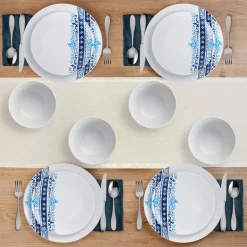 Studio Nova Michele 12 Piece Dinnerware Set, Service for 4- Dinnerware Service For 4