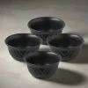 Pfaltzgraff® Midnight Sun® Set of 4 Deep Soup Cereal Bowls- Soup Cereal Bowls