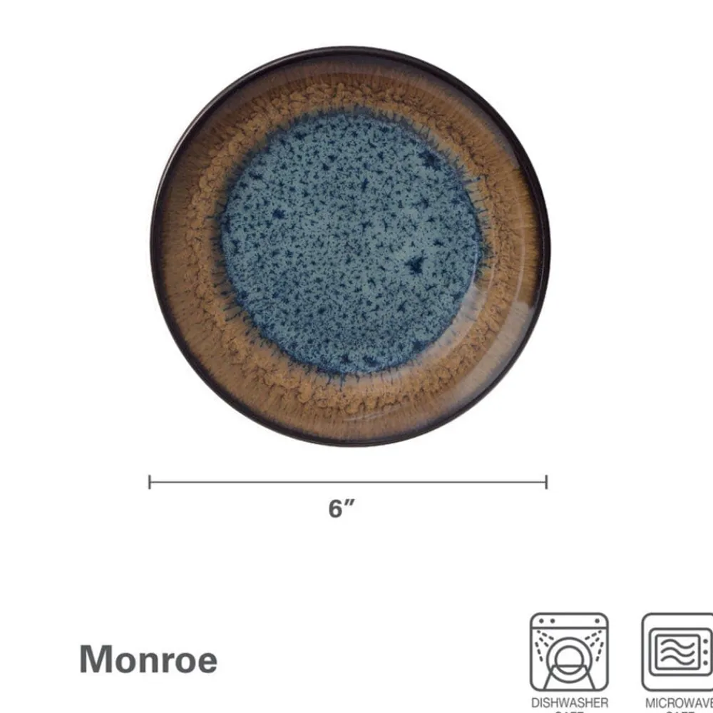 Pfaltzgraff® Monroe Blue Set of 4 Appetizer Plates- Appetizer Plates