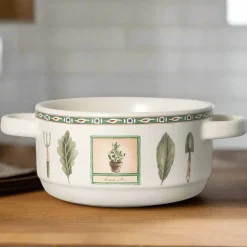 Pfaltzgraff® Naturewood® Double Handled Bowl- Soup Cereal Bowls