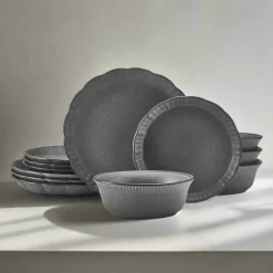 Pfaltzgraff® Noah 12 Piece Dinnerware Set, Service for 4- Dinnerware Service For 4
