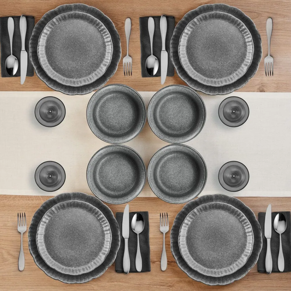 Pfaltzgraff® Noah 12 Piece Dinnerware Set, Service for 4- Dinnerware Service For 4