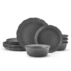 Pfaltzgraff® Noah 12 Piece Dinnerware Set, Service for 4- Dinnerware Service For 4