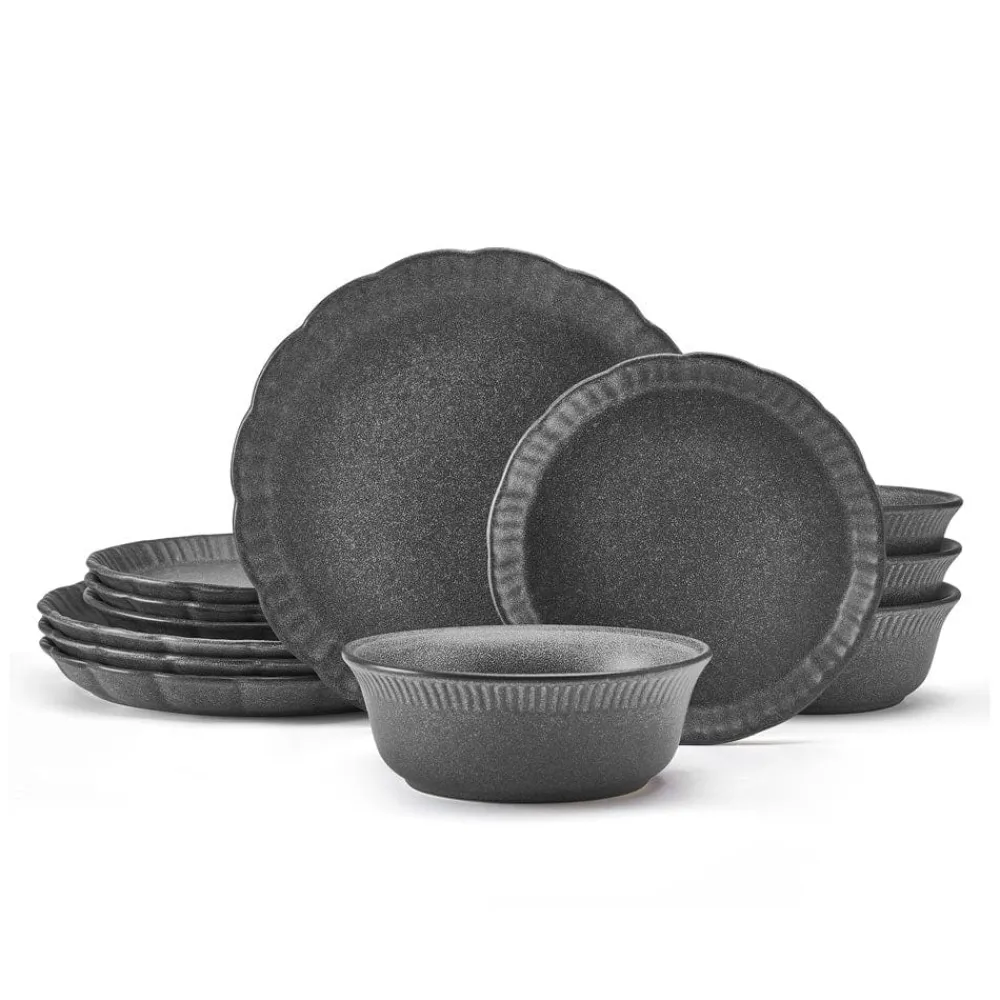 Pfaltzgraff® Noah 12 Piece Dinnerware Set, Service for 4- Dinnerware Service For 4