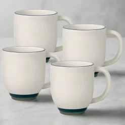 Pfaltzgraff® Ocean Breeze Set of 4 Mugs- Coffee Mugs