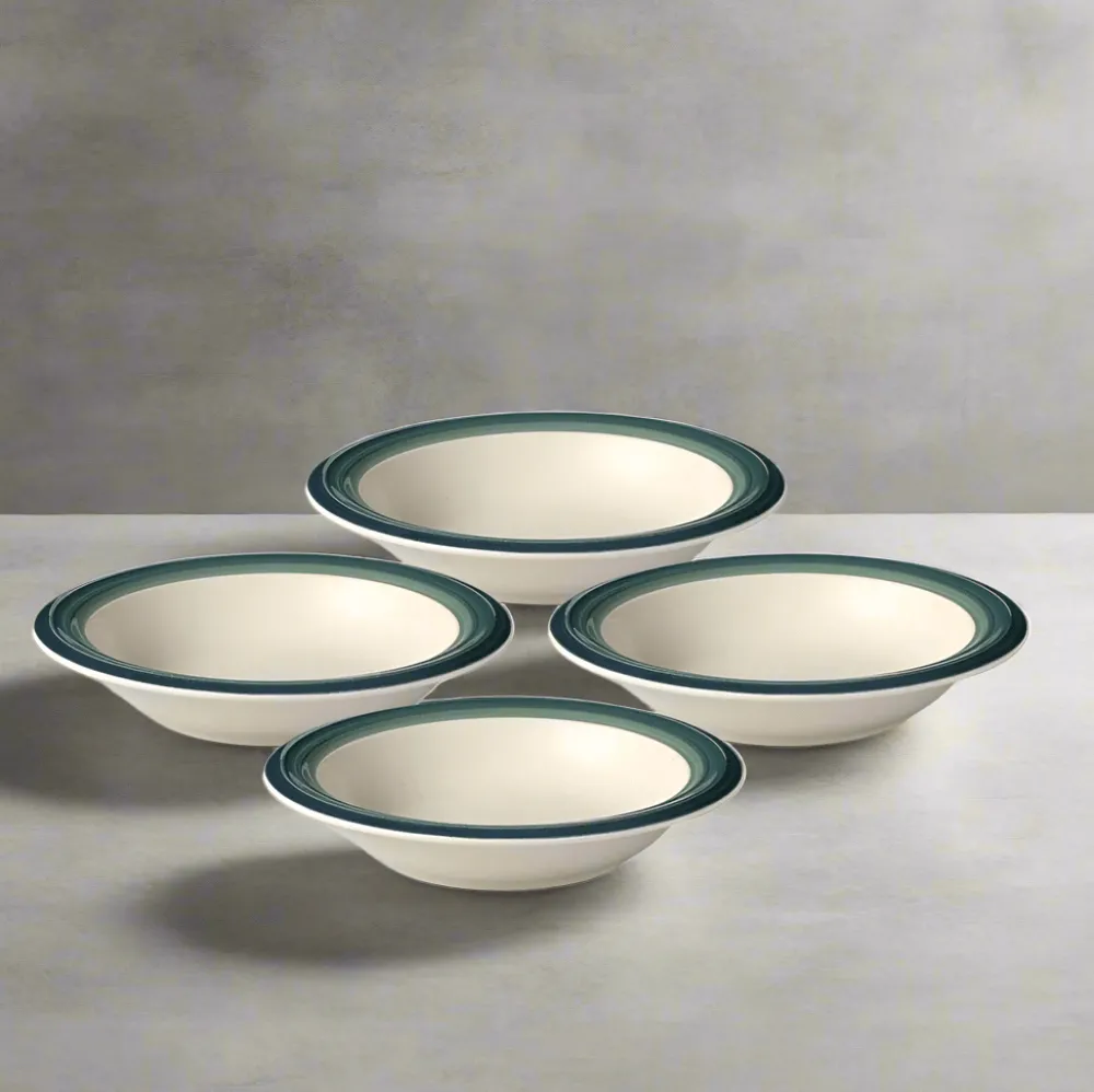 Pfaltzgraff® Ocean Breeze Set of 4 Rim Soup Bowls- Soup Cereal Bowls