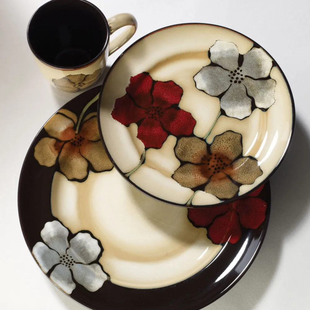 Pfaltzgraff® Painted Poppies Salad Plate- Salad Plates