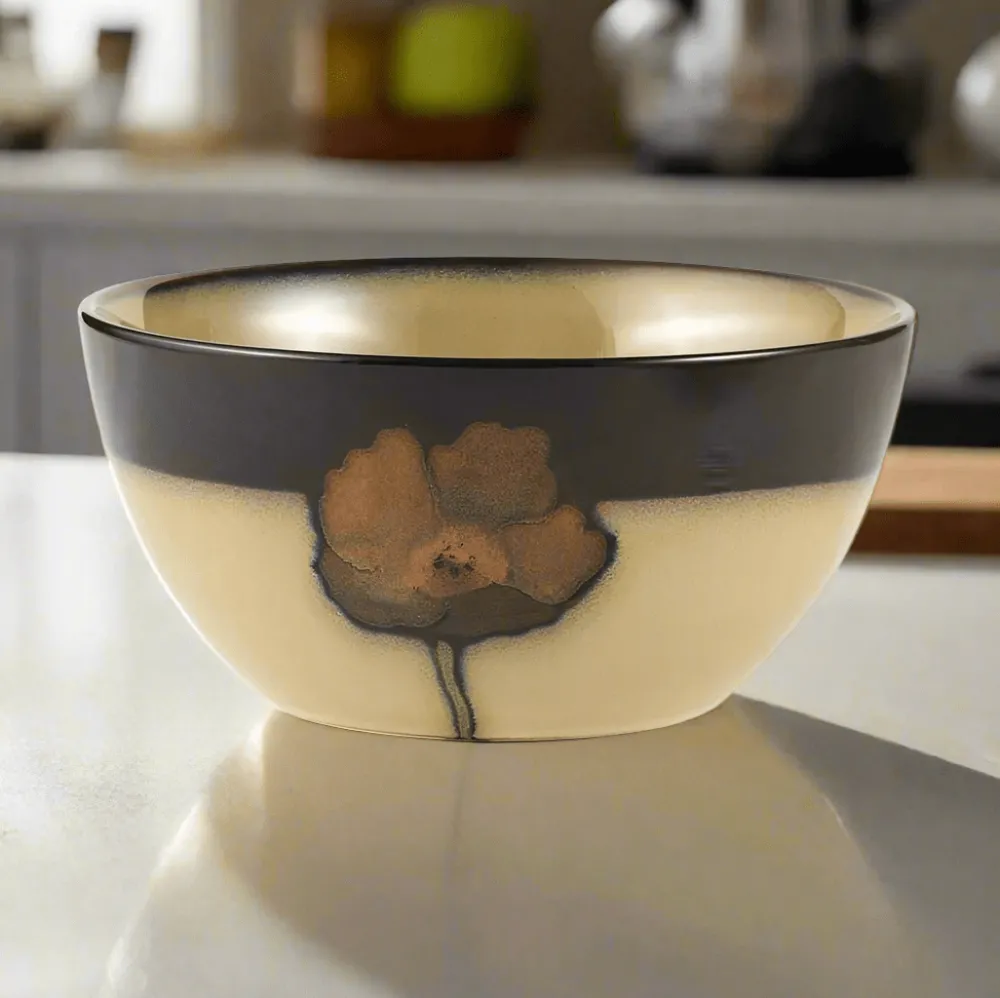 Pfaltzgraff® Painted Poppies Soup Cereal Bowl- Soup Cereal Bowls