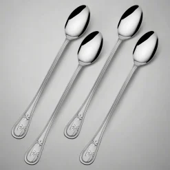 Towle® Everyday Palm Breeze Set of 4 Iced Beverage Spoons- Openstock|Sets