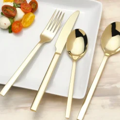 Towle® Living Paros Champagne Forged 16 Piece Flatware Set, Service for 4- Sets