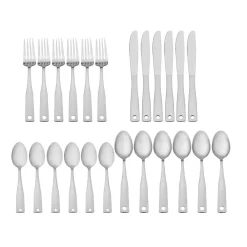 International® Piccadilly 24 Piece Flatware Set with Caddy, Service for 6- Flatware Caddies|Sets
