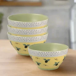 Pfaltzgraff® Pistoulet® Set of 4 Deep Soup Cereal Bowls- Soup Cereal Bowls