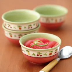 Pfaltzgraff® Pistoulet® Set of 4 Dessert Bowls- Fruit Bowls