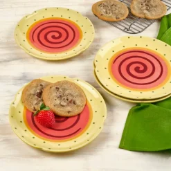 Pfaltzgraff® Pistoulet® Set of 4 Dessert Plates- Appetizer Plates
