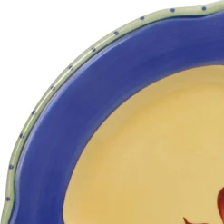 Pfaltzgraff® Pistoulet® Set of 4 Dinner Plates with Blue Band- Dinner Plates