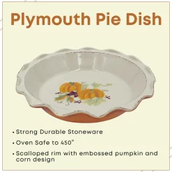 Pfaltzgraff® Plymouth Pie Plate- Bakeware