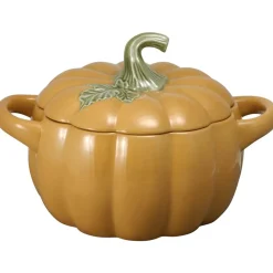 Pfaltzgraff® Plymouth Pumpkin Casserole- Bakeware|Covered Casseroles