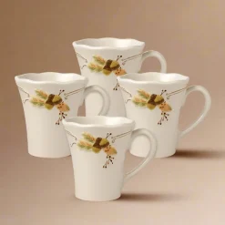 Pfaltzgraff® Plymouth Set of 4 Mugs- Coffee Mugs