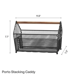 Gourmet Basics® Porto Stacking Storage Basket- Fruit And Storage Baskets