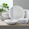 Studio Nova Preslie 18 Piece Dinnerware Set, Service for 6- Dinnerware Service For 6
