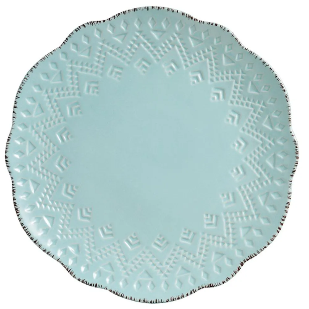 Pfaltzgraff® Remembrance Teal Dinnerware Set- Dinnerware Service For 8|Dinnerware Service For 4