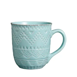 Pfaltzgraff® Remembrance Teal Set of 4 Mugs- Coffee Mugs