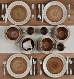 Pfaltzgraff® Remi Beige 16 Piece Dinnerware Set, Service for 4- Dinnerware Service For 4