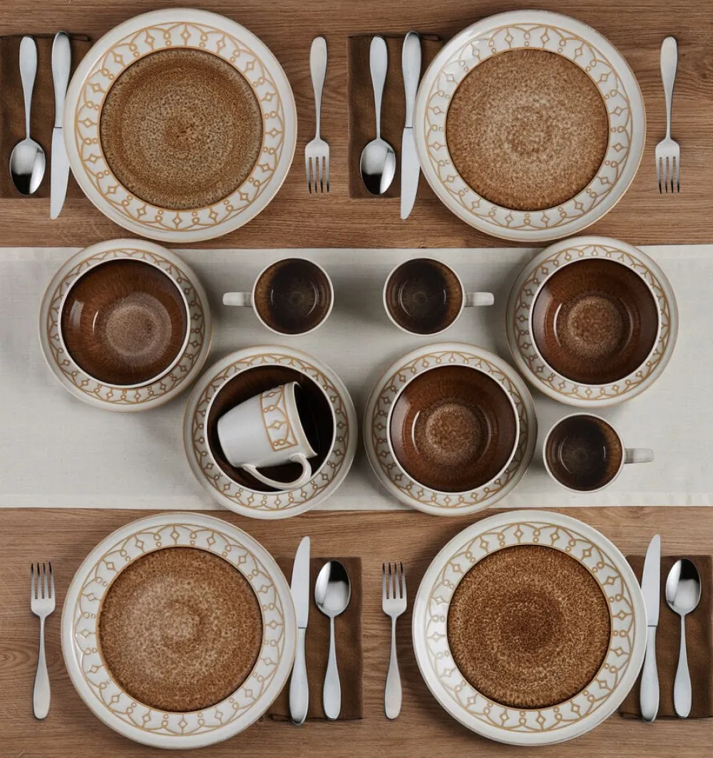 Pfaltzgraff® Remi Beige 16 Piece Dinnerware Set, Service for 4- Dinnerware Service For 4