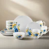 Studio Nova Rhea 16 Piece Dinnerware Set, Service for 4- Dinnerware Service For 4