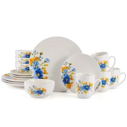 Studio Nova Rhea 16 Piece Dinnerware Set, Service for 4- Dinnerware Service For 4
