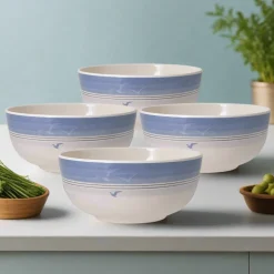 Pfaltzgraff® Rio Beach House Set of 4 Outdoor Melamine Cereal Bowls- Soup Cereal Bowls