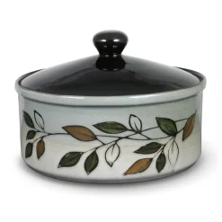 Pfaltzgraff® Rustic Leaves Covered Casserole- Serve Bowls|Bakeware