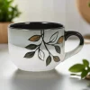 Pfaltzgraff® Rustic Leaves Jumbo Soup Mug- Soup Cereal Bowls