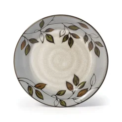 Pfaltzgraff® Rustic Leaves Service for 8 with Serveware- Dinnerware Service For 8
