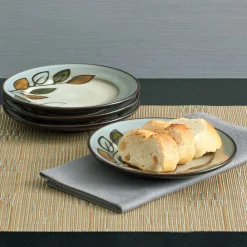 Pfaltzgraff® Rustic Leaves Set of 4 Appetizer Plates- Appetizer Plates