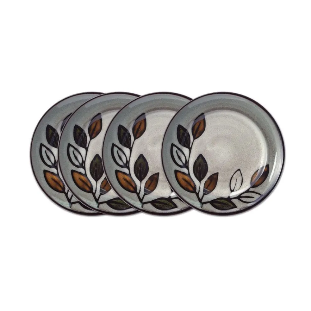 Pfaltzgraff® Rustic Leaves Set of 4 Appetizer Plates- Appetizer Plates