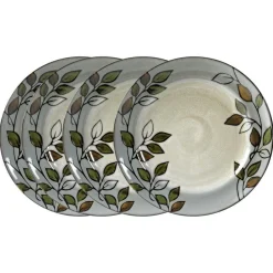 Pfaltzgraff® Rustic Leaves Set of 4 Dinner Plates- Dinner Plates