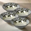 Pfaltzgraff® Rustic Leaves Set of 4 Rim Soup Cereal Bowls- Soup Cereal Bowls