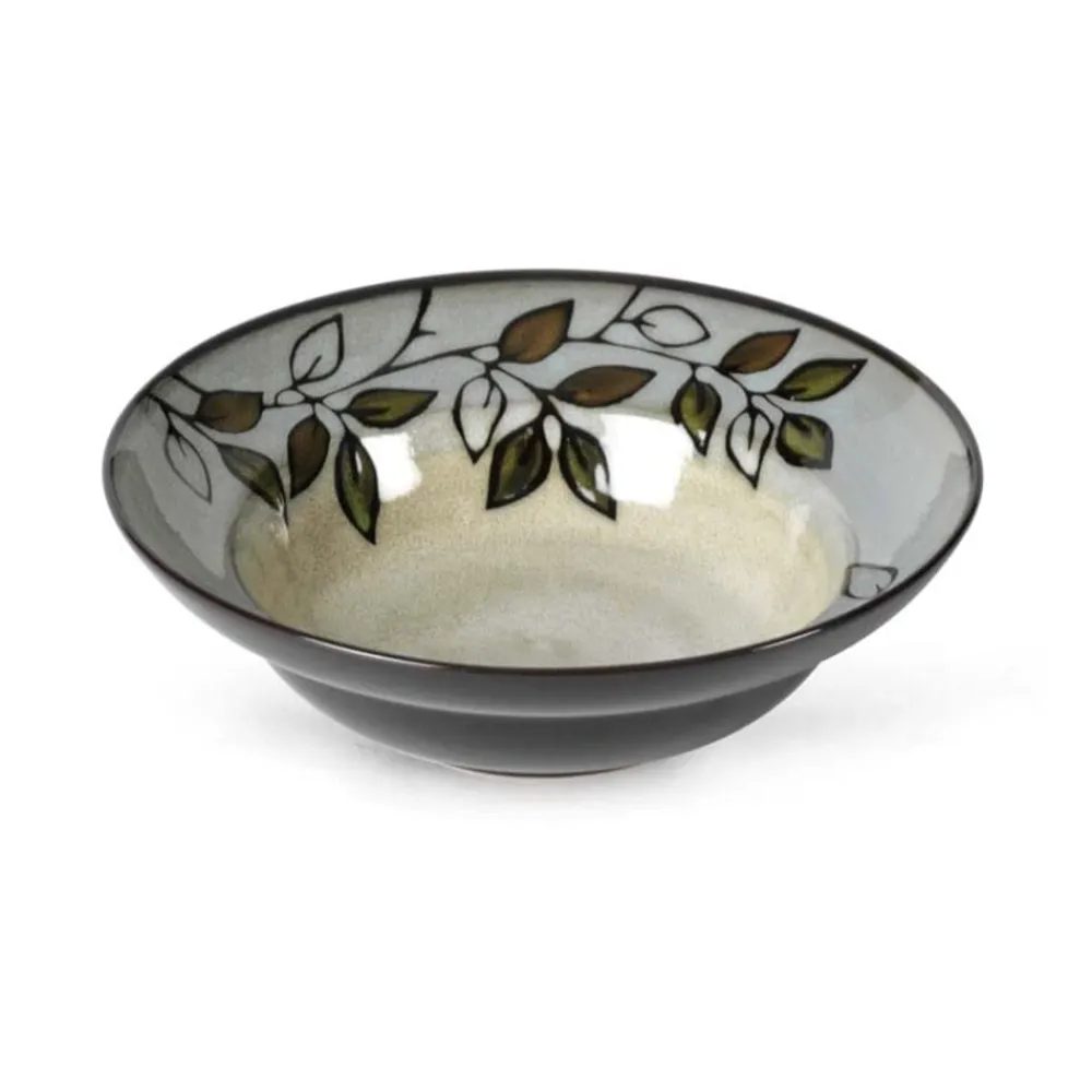 Pfaltzgraff® Rustic Leaves Set of 4 Rim Soup Cereal Bowls- Soup Cereal Bowls