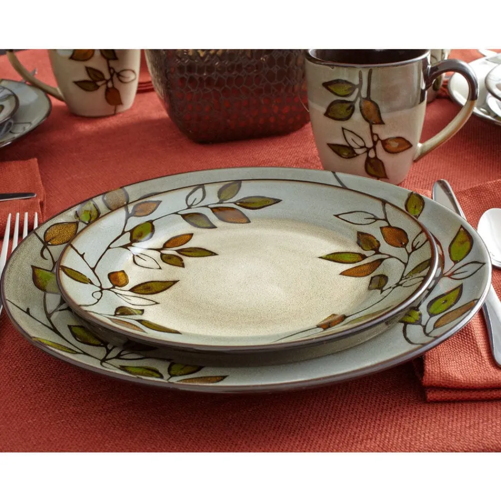 Pfaltzgraff® Rustic Leaves Set of 4 Salad Plates- Salad Plates