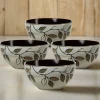 Pfaltzgraff® Rustic Leaves Set of 4 Soup Cereal Bowls- Soup Cereal Bowls