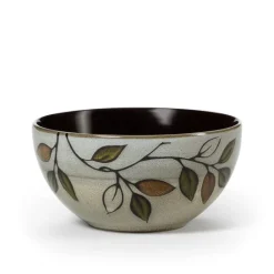 Pfaltzgraff® Rustic Leaves Set of 4 Soup Cereal Bowls- Soup Cereal Bowls