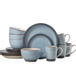 Pfaltzgraff® Sadie Blue 16 Piece Dinnerware Set, Service for 4- Dinnerware Service For 4