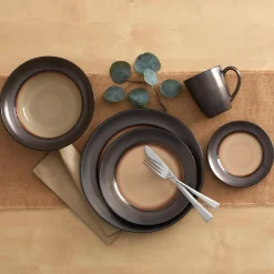 Gourmet Basics® Sandstone Dinnerware Set- Dinnerware Service For 8|Dinnerware Service For 4