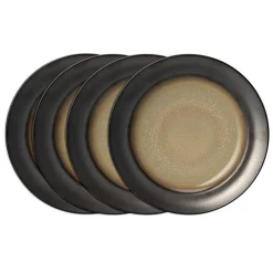 Gourmet Basics® Sandstone Set of 4 Dinner Plates- Dinner Plates