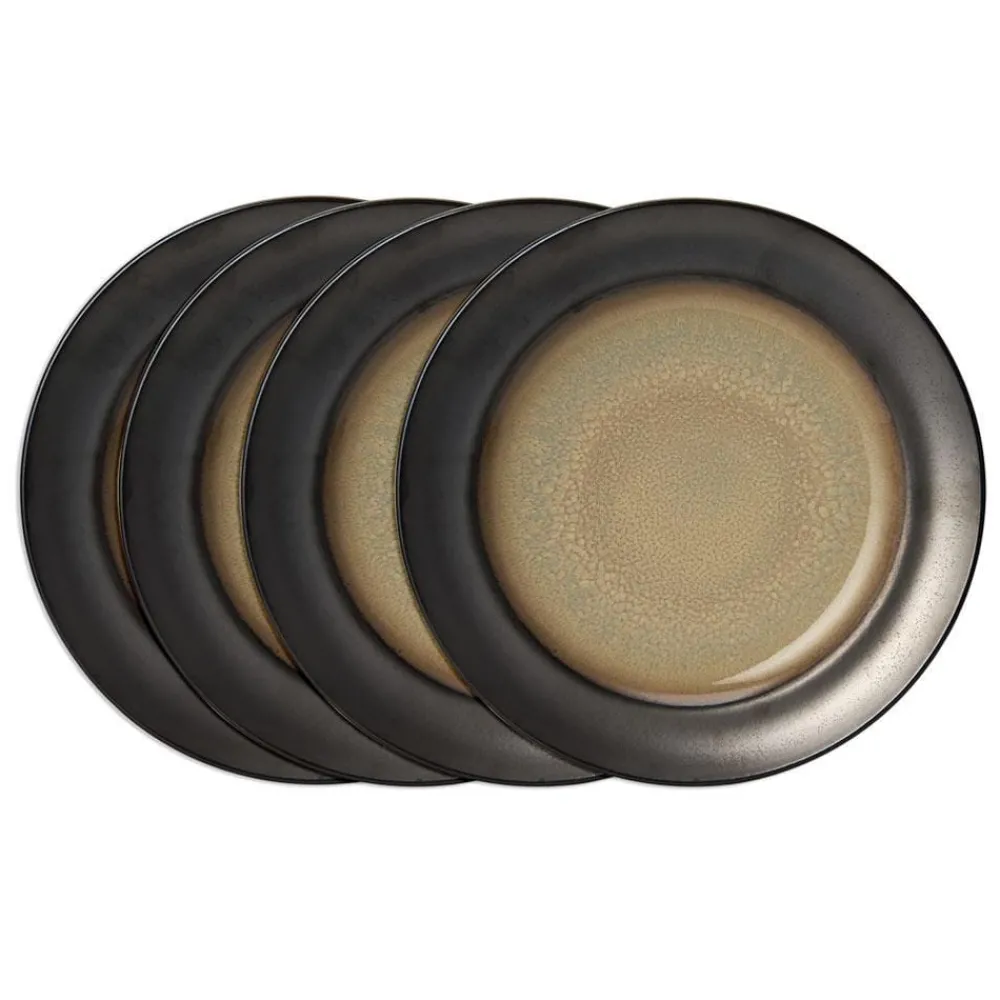 Gourmet Basics® Sandstone Set of 4 Dinner Plates- Dinner Plates