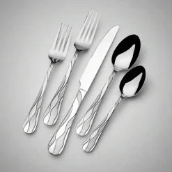 International® Silver Santorini Frost 20 Piece Flatware Set, Service for 4- Sets